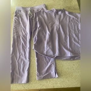 Lilac Figs Scrub Set